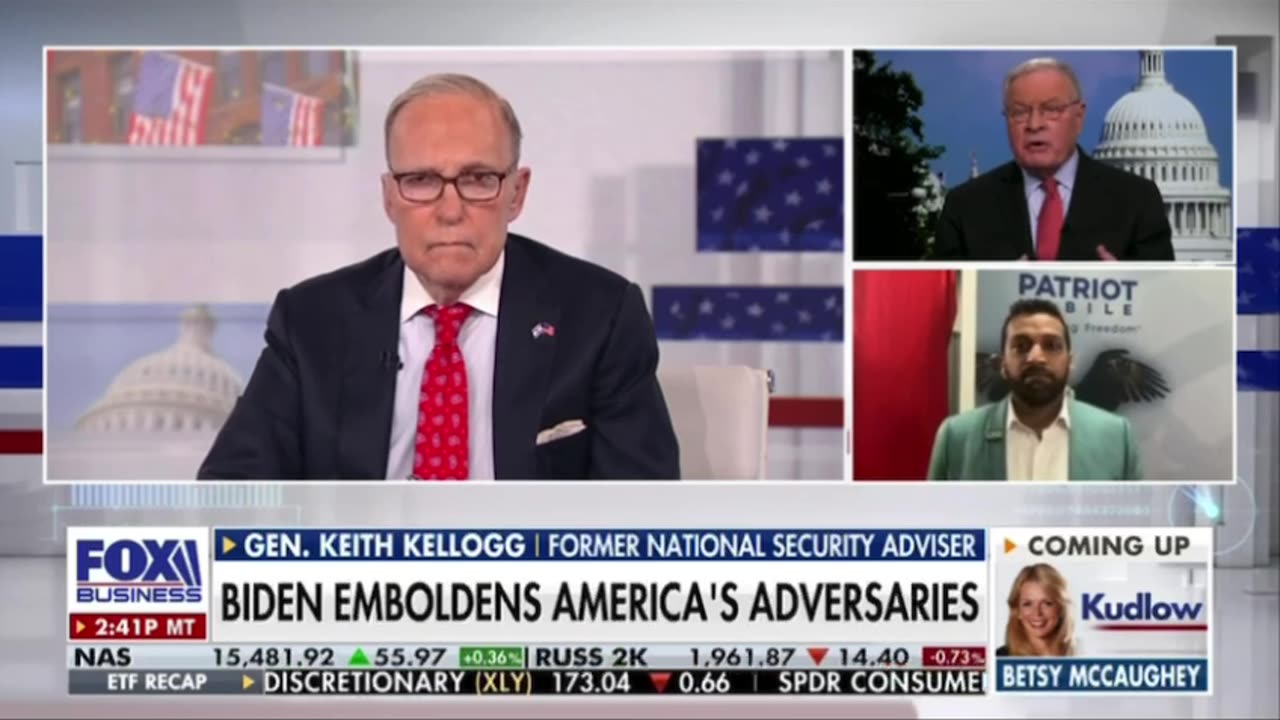 Biden treats Iran like rebels and not like terrorists: Kash Patel nicely placed wings