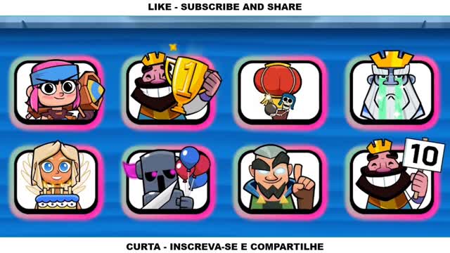 Clash royale - exclusive emotes