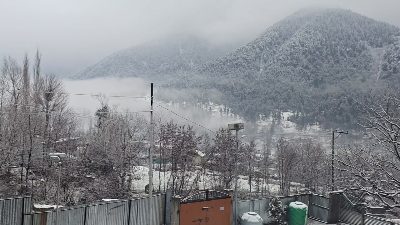 Snow best video , beautiful view