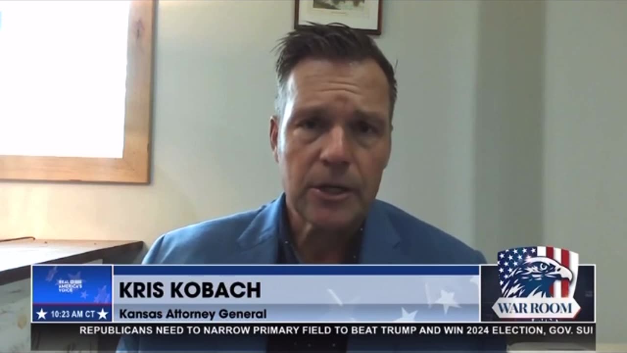 Kansas Attorney General Kris Kobach