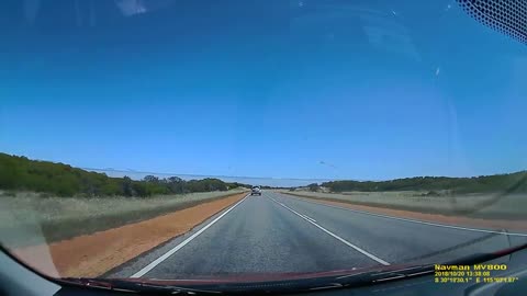Driving North to Jurien Bay, Western australia