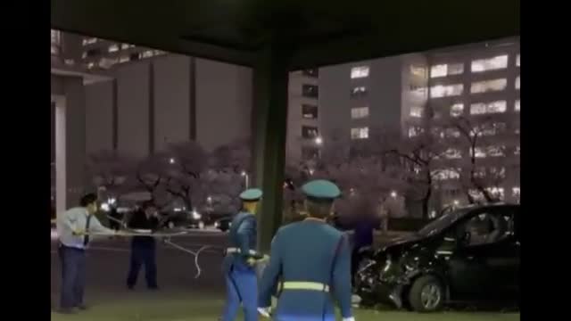 Car rushes into Japan's Ministry of Foreign Affairs! The driver yelled, "I'm being targeted!"