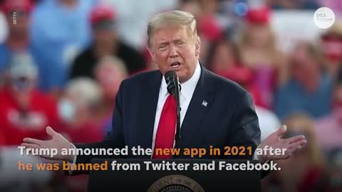 Donald Trump launches his own social media app, Truth Social - USA TODAY