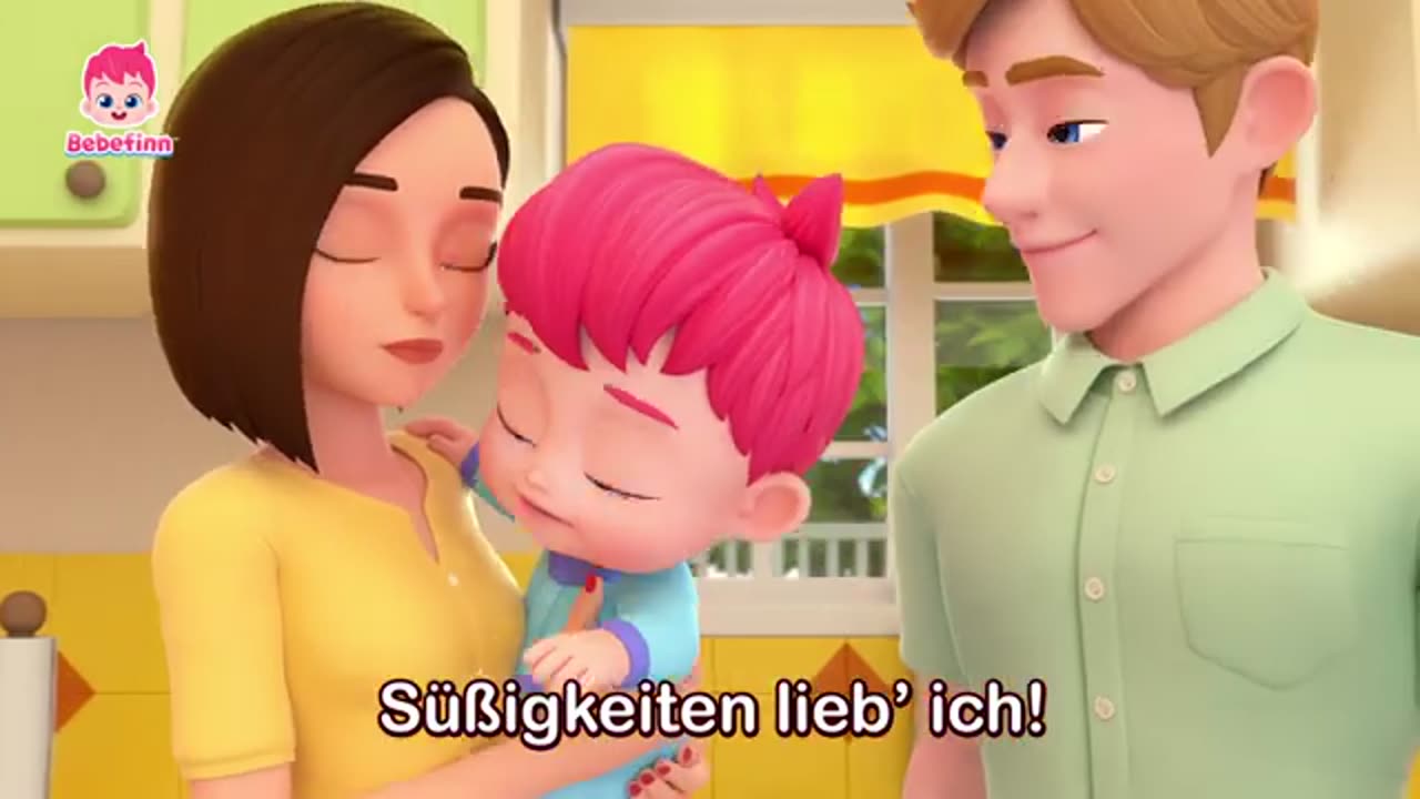 Nein, Nein, Gemüse! 🥕 | Sing mit Bebefinn | Bebefinn Deutsch - Kinderlieder