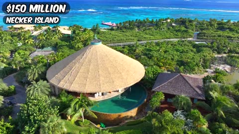 1$ vs 250000000$ private island 🏝️