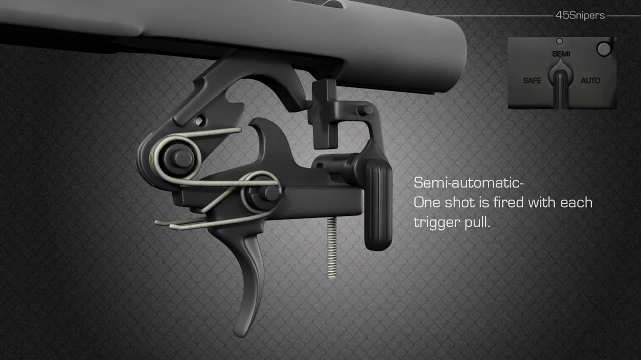 How an ArmaLite AR-15 Select Fire Works - THIS IS NOT THE CIVILIAN VERSION ( 720 X 1280 )