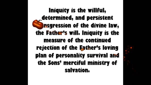 INIQUITY IS