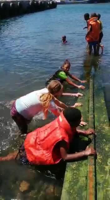WATCH: Hout Bay kids’ free water safety lessons