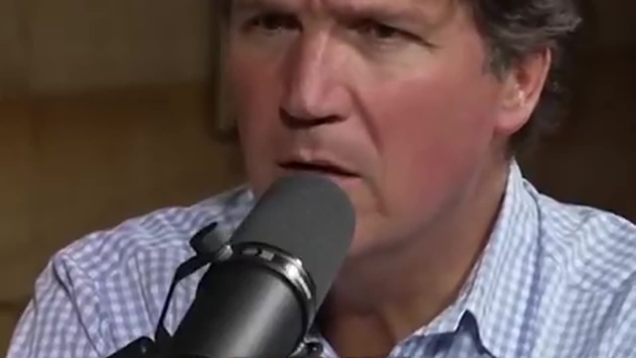 Why would Tucker let that massive jew pill getting dropped on his show