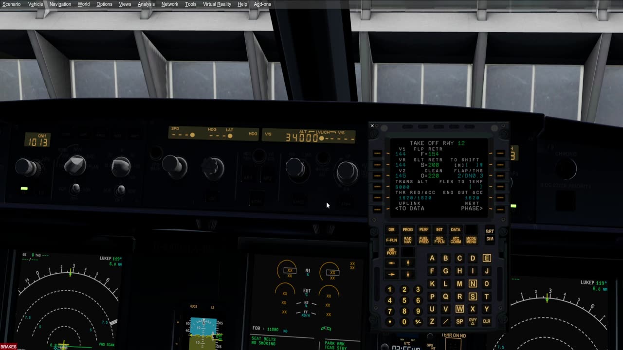 Bilbao LEBB - Gibraltar LXGB cold and dark taxi take off A320 Condor IVAO P3D