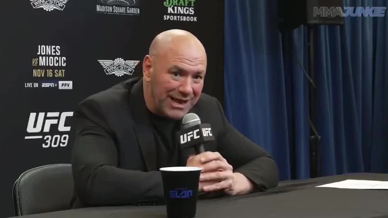 DANA WHITE: “The entire country relates with Trump right now"