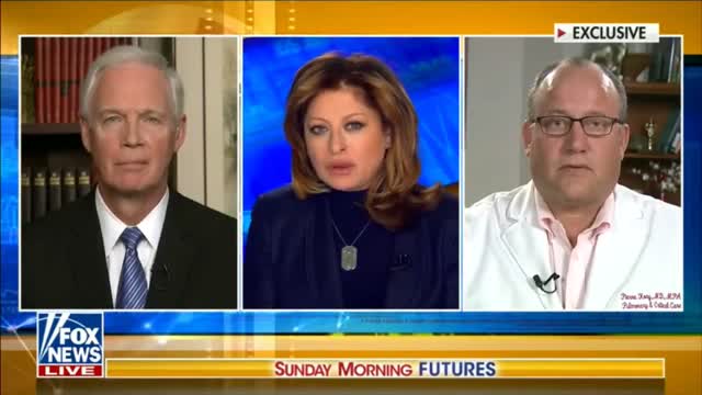 Senator Johnson on Maria Bartiromo 1.9