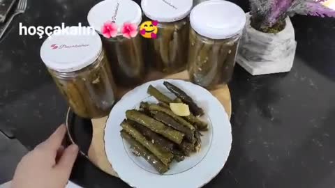 Dünya bu lezzetin peşinde Kış için Sarma Konserve❗Muhteşem oluyor pratik, lezzetli_sarma tarifi