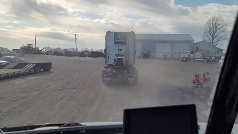 Truckers coming into Indianapolis