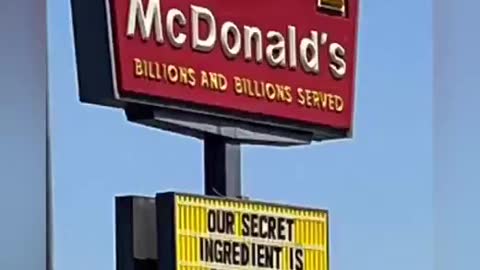 Masonic Templar exposes what's in McDonald's meat