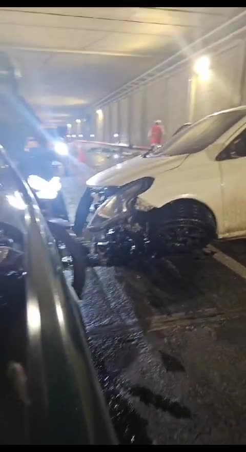 Accidente en el túnel de Crespo