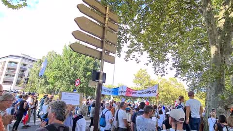 Manifestation Annecy le 04 09 2021