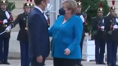 2021: Another mask on mask off spectacle of Macron and Merkel