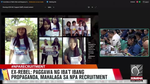 Ex-rebel: Paggawa ng iba't ibang propaganda, mahalaga sa NPA recruitment