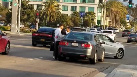 Road Rage Street Fight