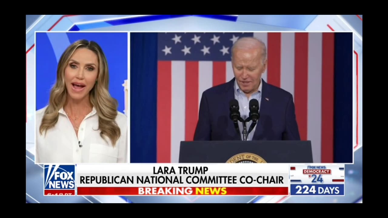 Lara Trump explains why Biden can't win.