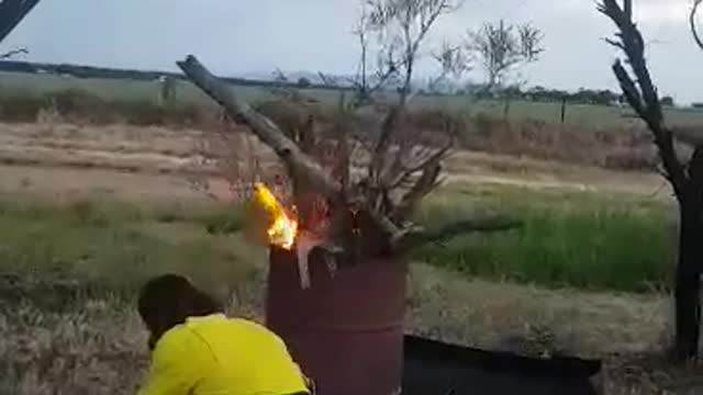 Bonfire Explosion