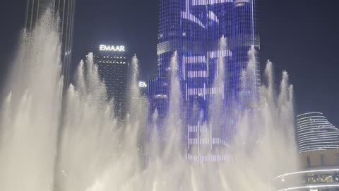 Dubai Fountain show Burj khalifa