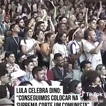 LULA VIBRA COM A NIMEAÇÃO DO COMUNISTA DINO PARA O STF!