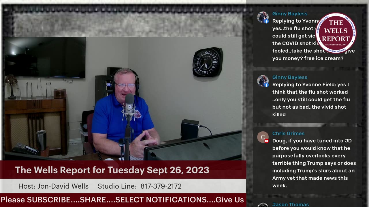 The Wells Report for Tuesday, September 26, 2023