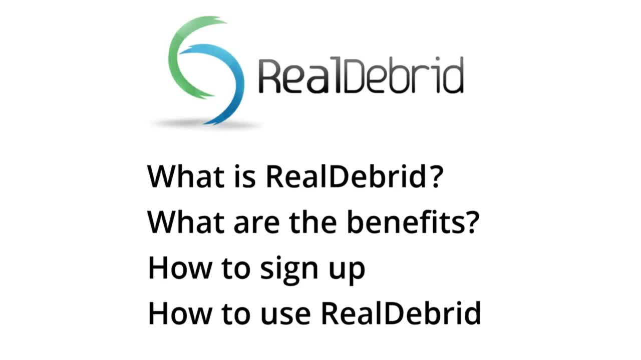 How to Sign upto Real Debrid & Setup to Apps