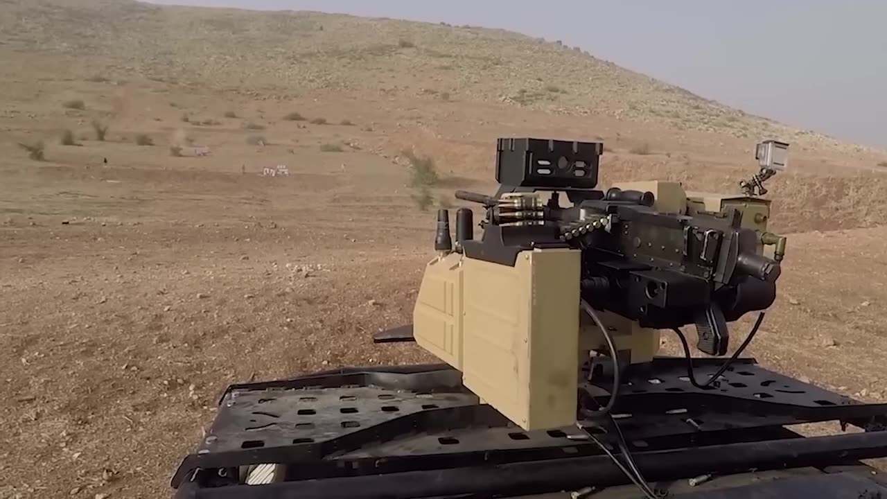 Advanced robots used by the military