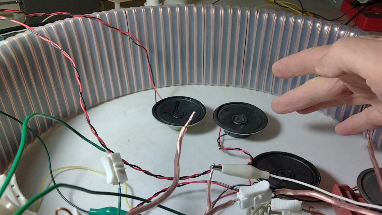 Audio feedback loop in LTPU