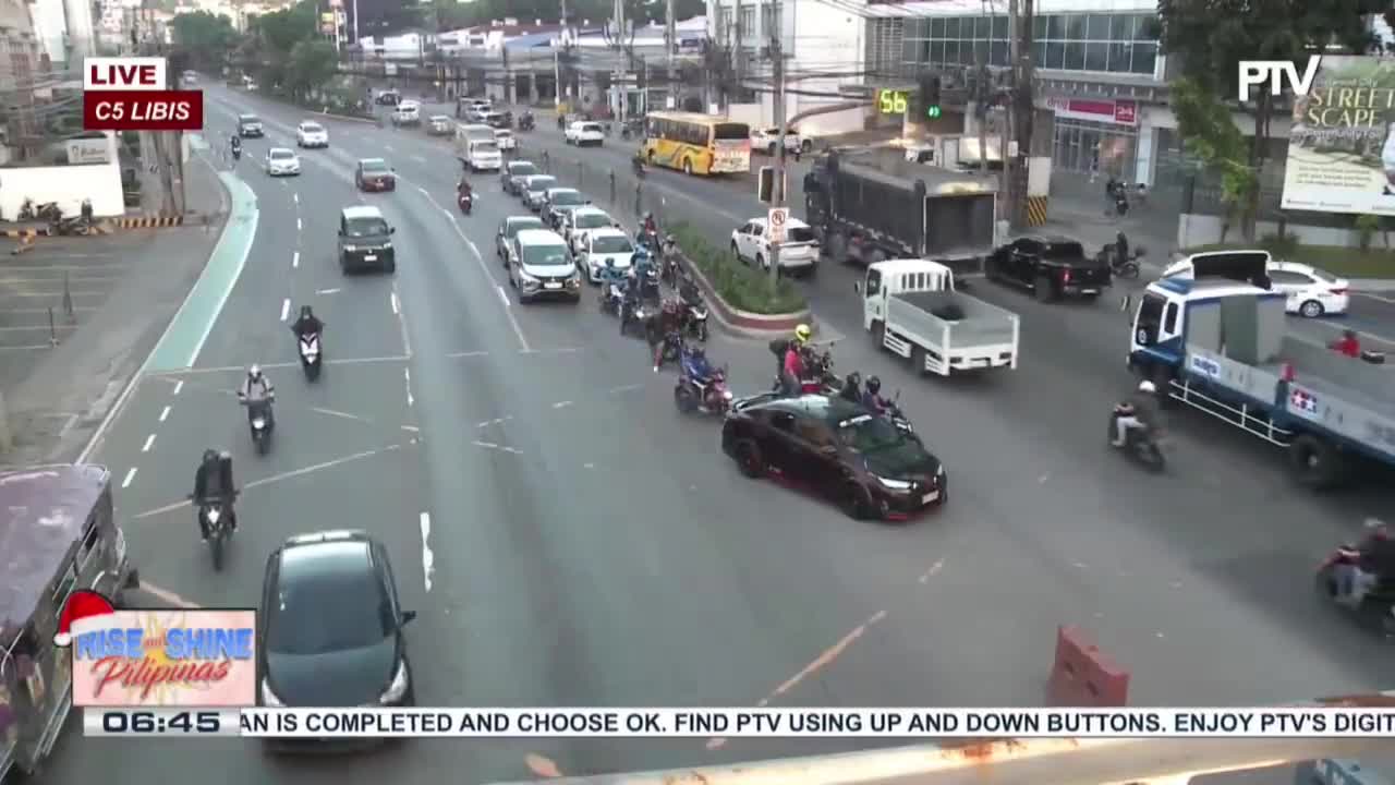 TRAFFIC UPDATE Lagay ng trapiko sa mga pangunahing kalsada sa Metro Manila