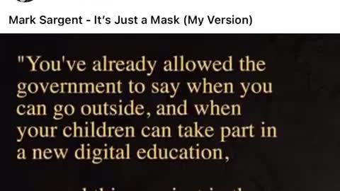 It’s just a Mask VIDEO