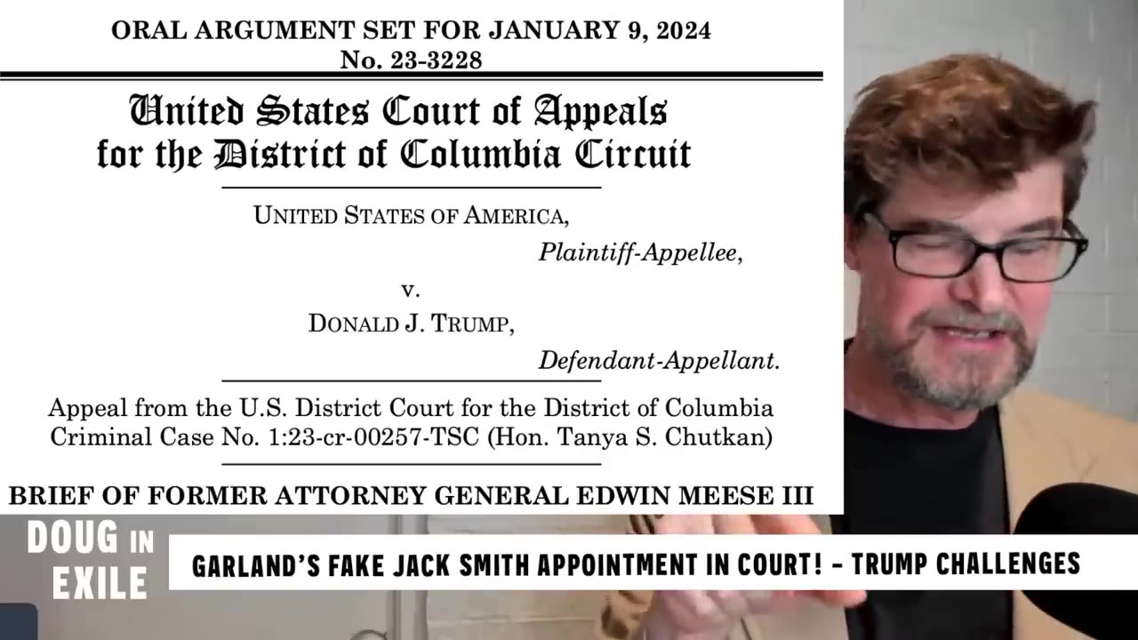 240103 Garlands Fake Jack Smith Appointment Is In Court- - Trump Challenges.mp4