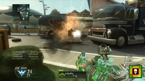 Black Ops 2: RPG'D someone in the air