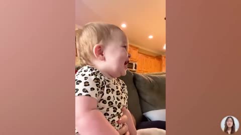 Funny baby video try not to laugh 😂