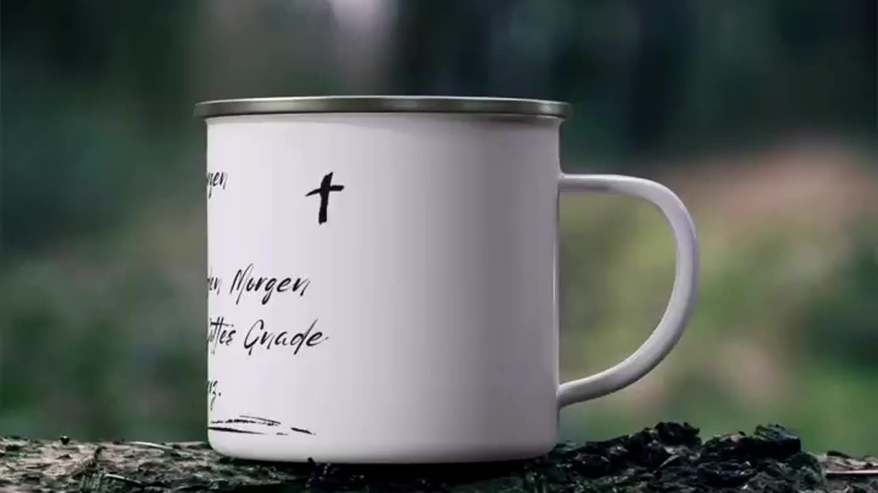 Christian enamel mug Versatile sturdy | Christian mug | Faith & style on the go