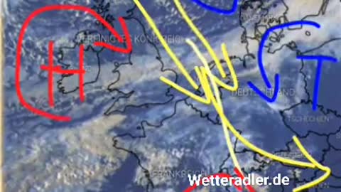 Wetteradler Satellitenbildananlyse