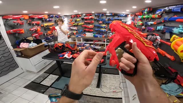 *NEW* NERF DRAGON POWER + DINO SQUAD GUNS!