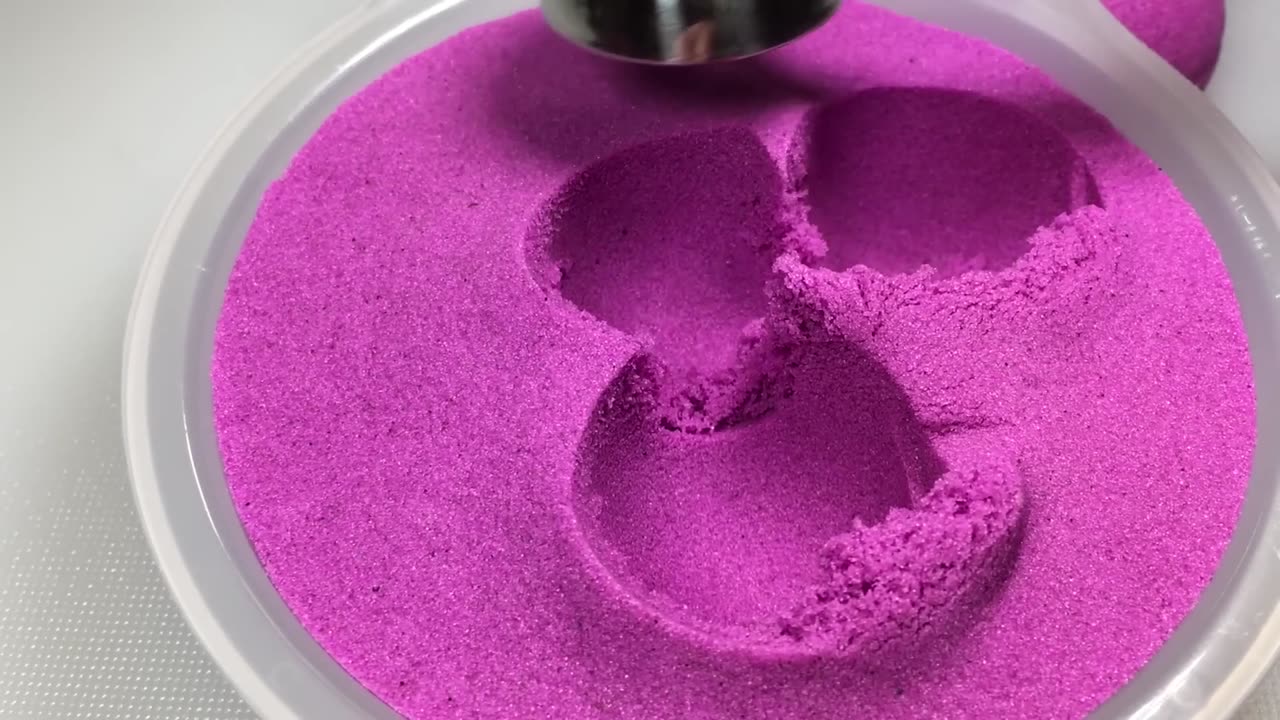 Very Satisfying and Relaxing Compilation 148 Kinetic Sand ASMR