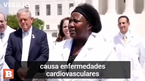 Stella Emmanuel, médico atención primaria habla de hidroxicloroquina Covid 19 Coronavirus