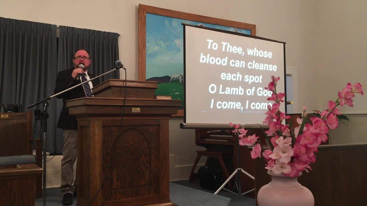 Pastor Gene Miller's sermon at Castleberry Baptist Church on June 16, 2024.