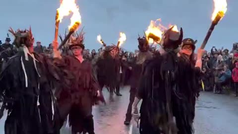 Beltane Border Morris - Haccombe - Beltane Sun, 1 May 2022 , Haytor, Dartmoor