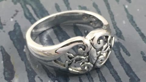 Celtic Knotwork Sterling Silver Ring