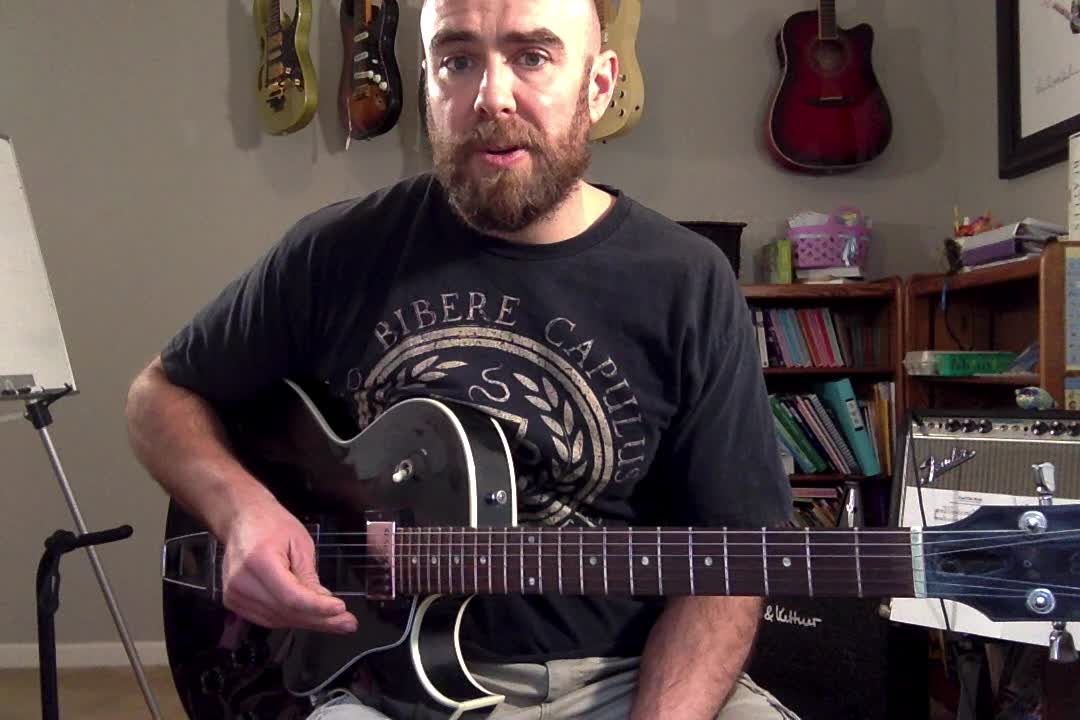 Guitar Lesson: Soloing over a dominant chord