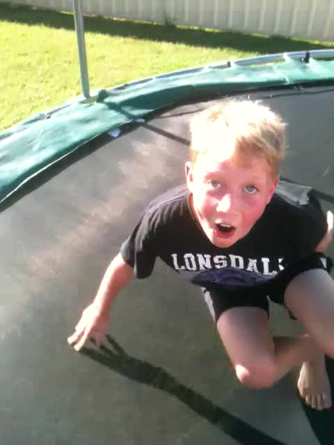 Double Frontflip on Knees & Tyson's First Double Frontflip