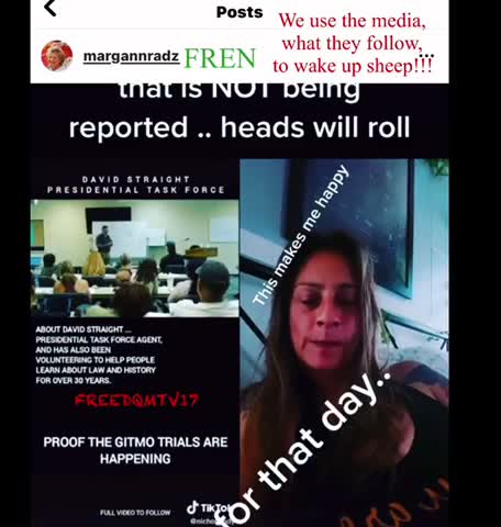 We will use the media to wake up sheep