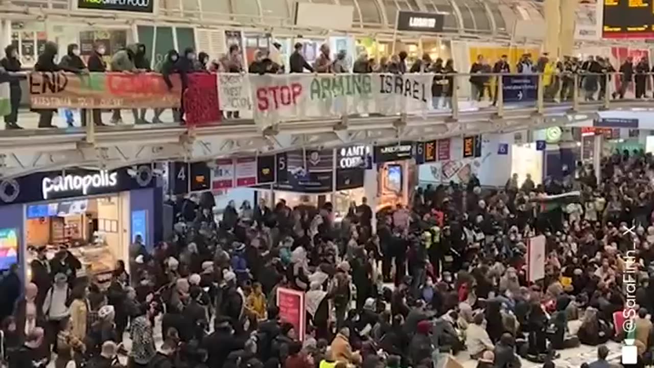 The Pro Nazi Hamas took over the Liverpool train station. What’s next?