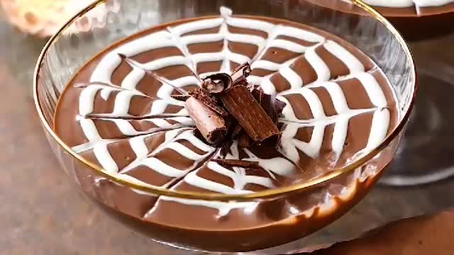 Silk Chocolate Mousse Pudding